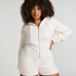 Fleece Onesie, White