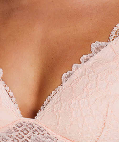 Lily padded non-underwired bra, Pink