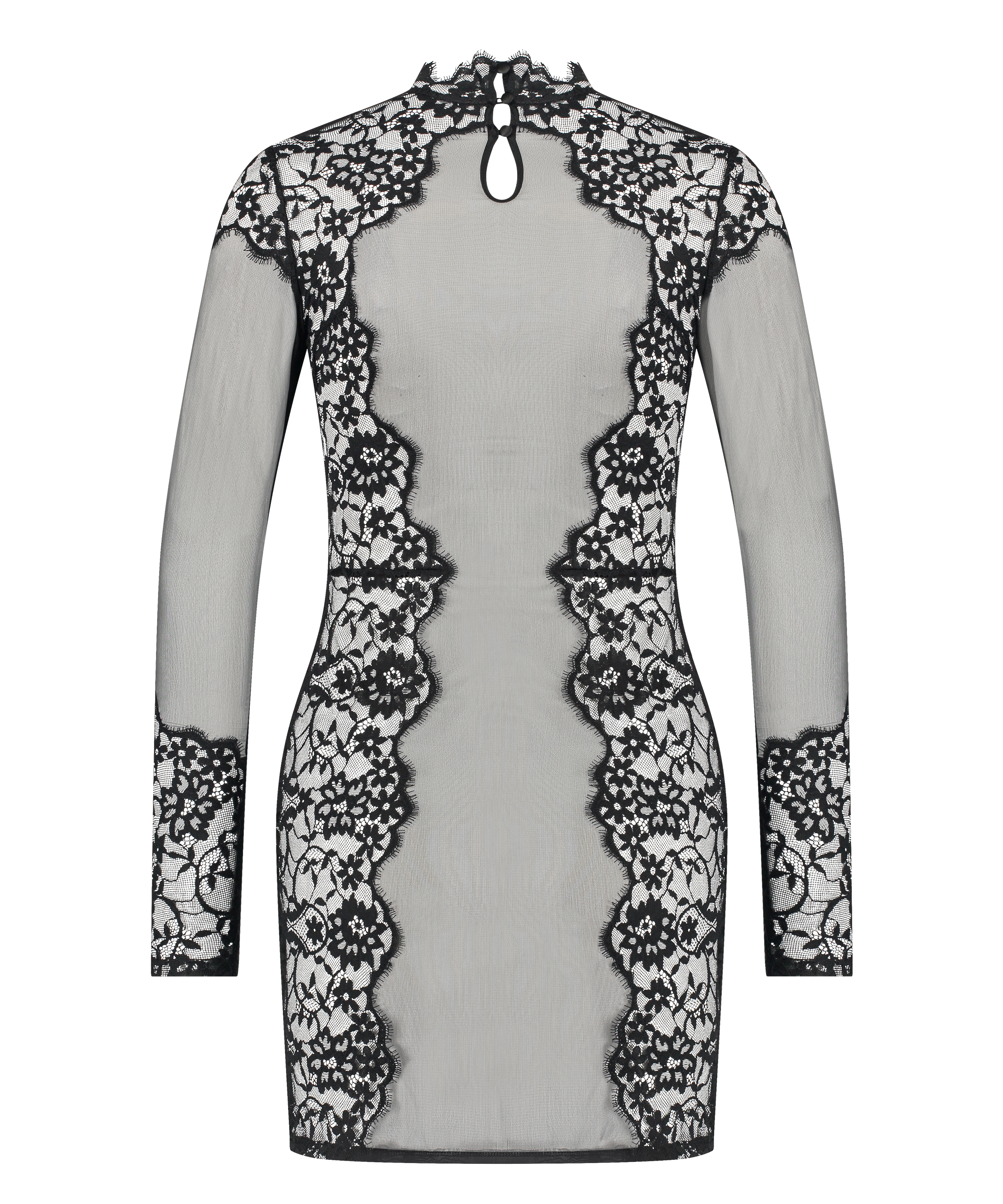 Mya Slipdress, Black, main