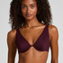 Neoprene Bikini Top, Purple