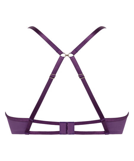 Cinnamon Non-Padded Underwired Bra, Purple