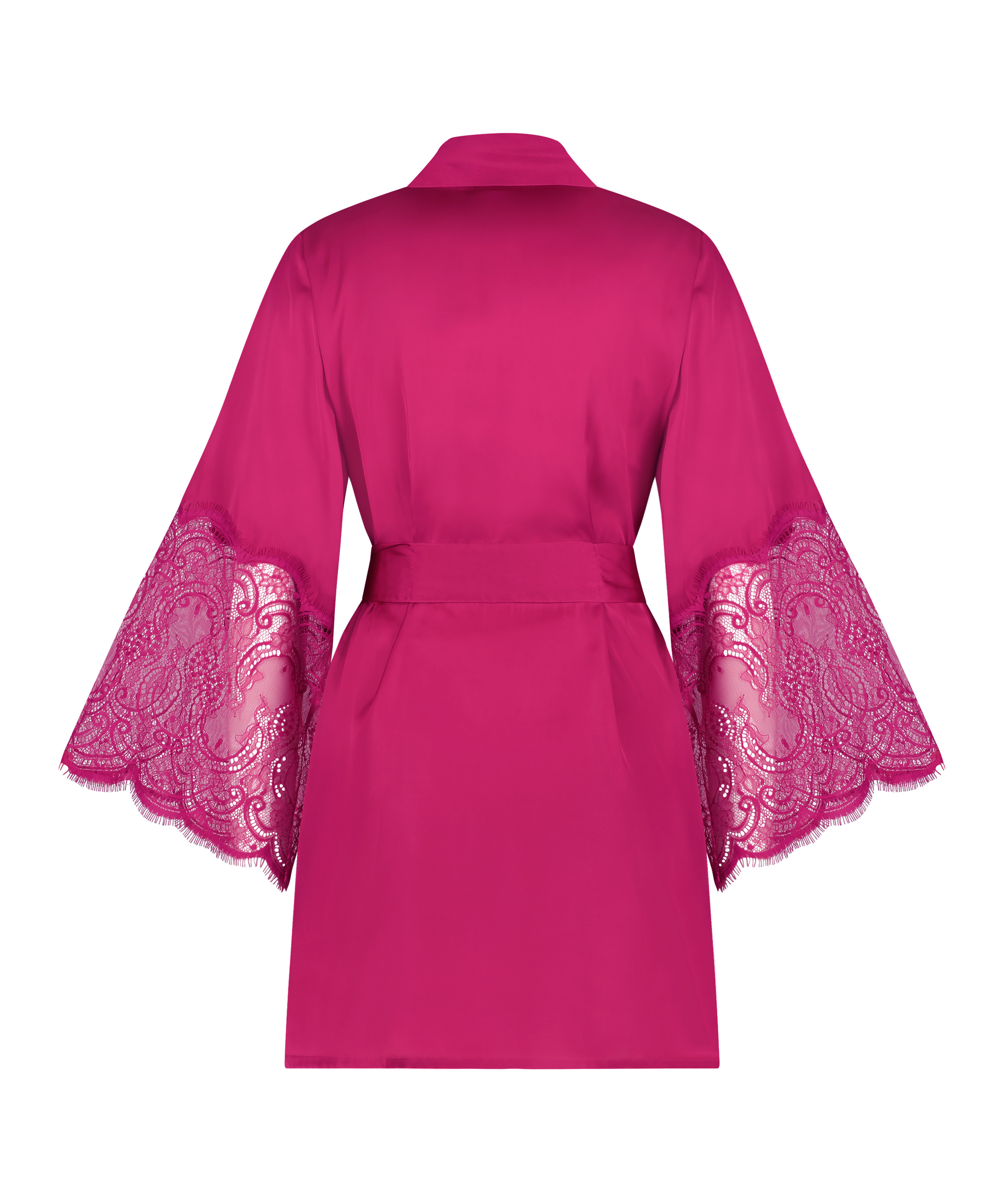 Satin Kimono, Pink, main