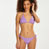 Libby triangle bikini top, Purple