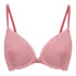 Marine Padded Push-Up Underwired Bra, Pink