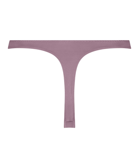 Lace & Shine Thong, Purple