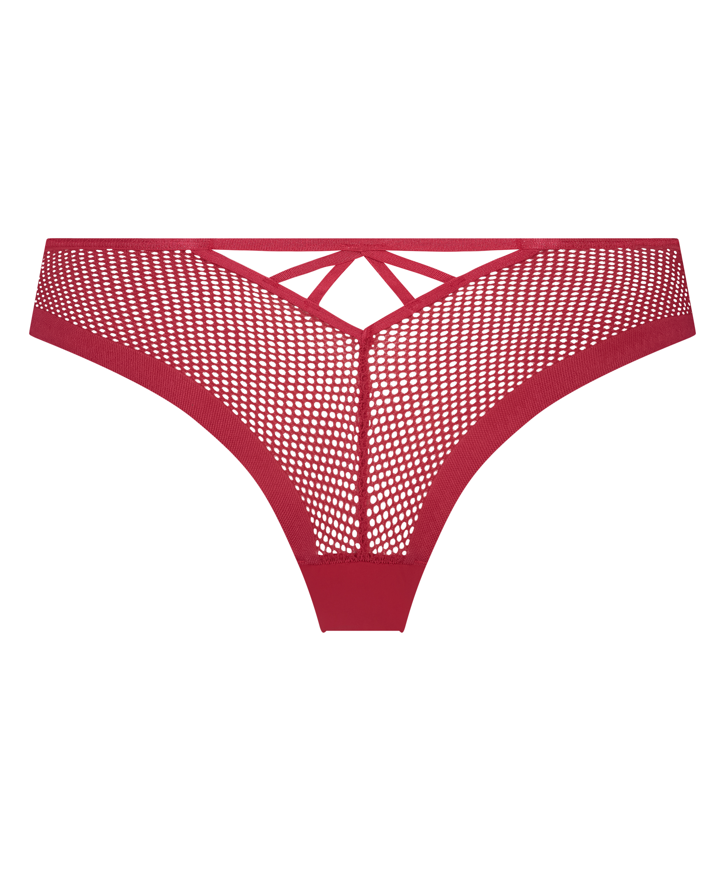 Invisible Brazilian Fishnet, Red, main