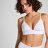 Cotton Bralette, White
