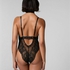Private Brandy body open crotch, Black