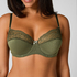 Sophie Non-Padded Underwired Bra, Green
