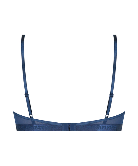 Honey Non-Padded Underwired Bra, Blue