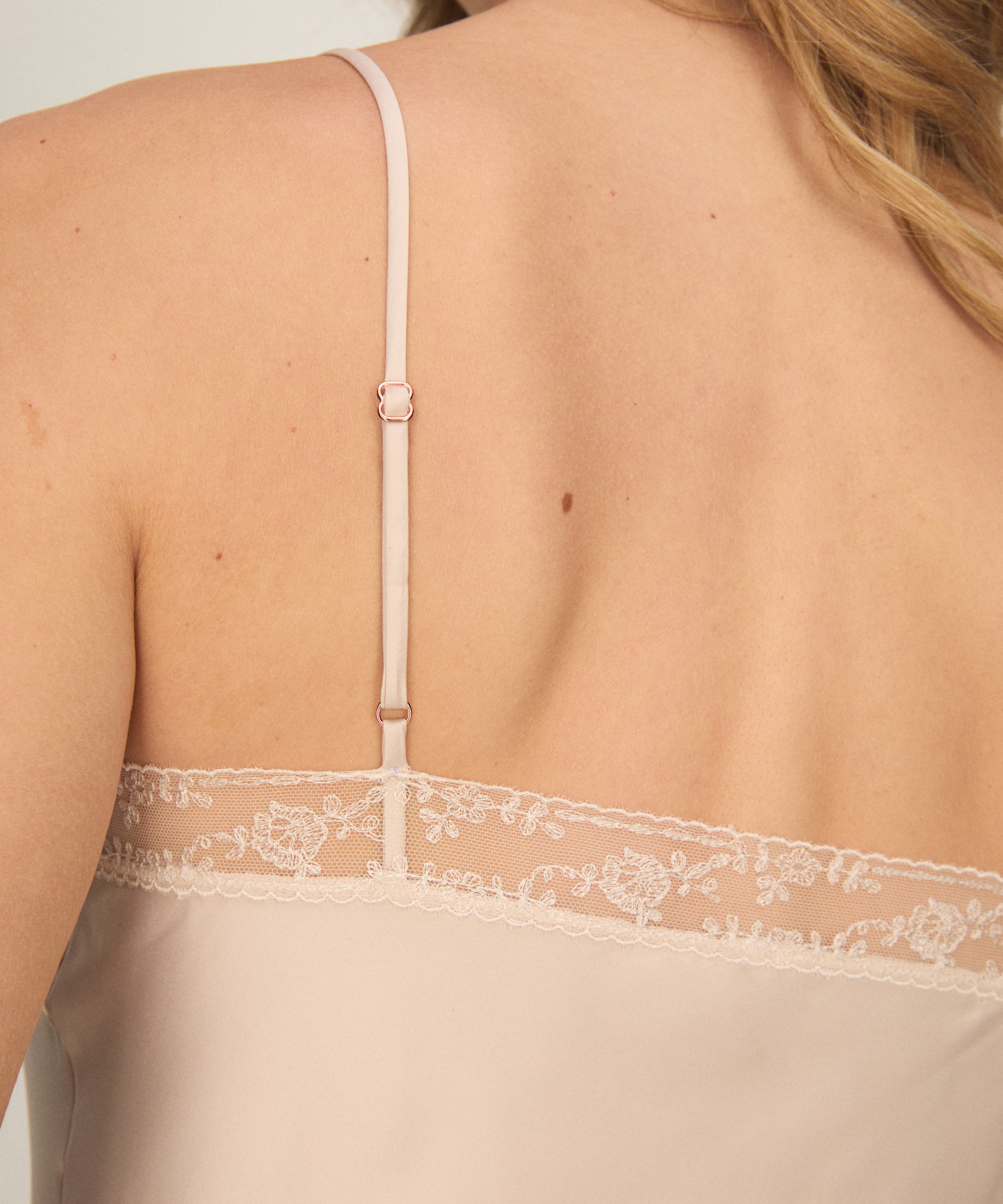 Slipdress Long Legacy, Beige, main