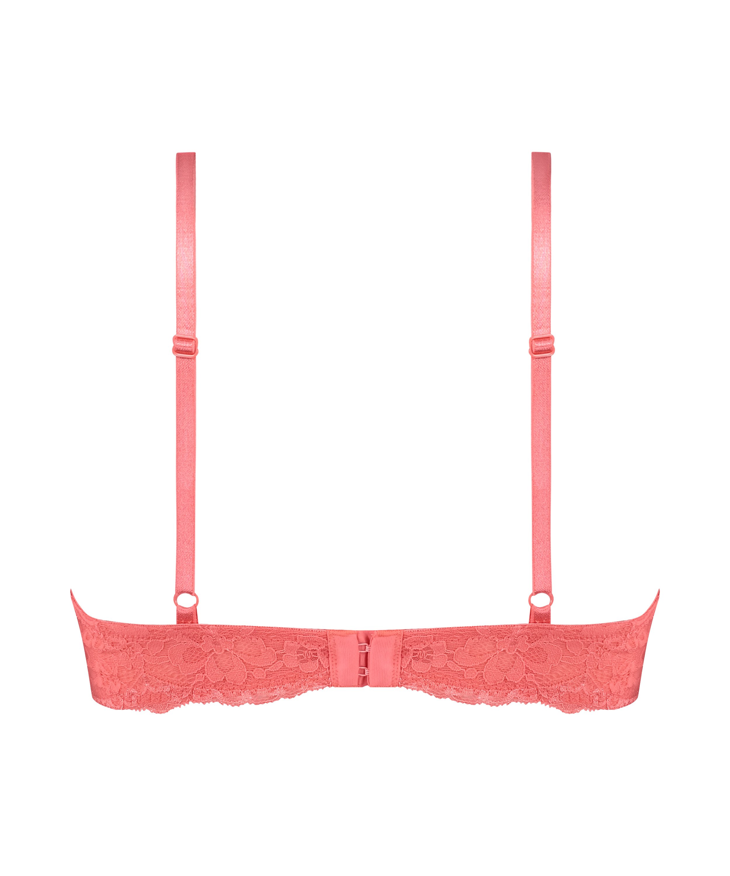 Marine Padded Underwired Bra, Pink, main