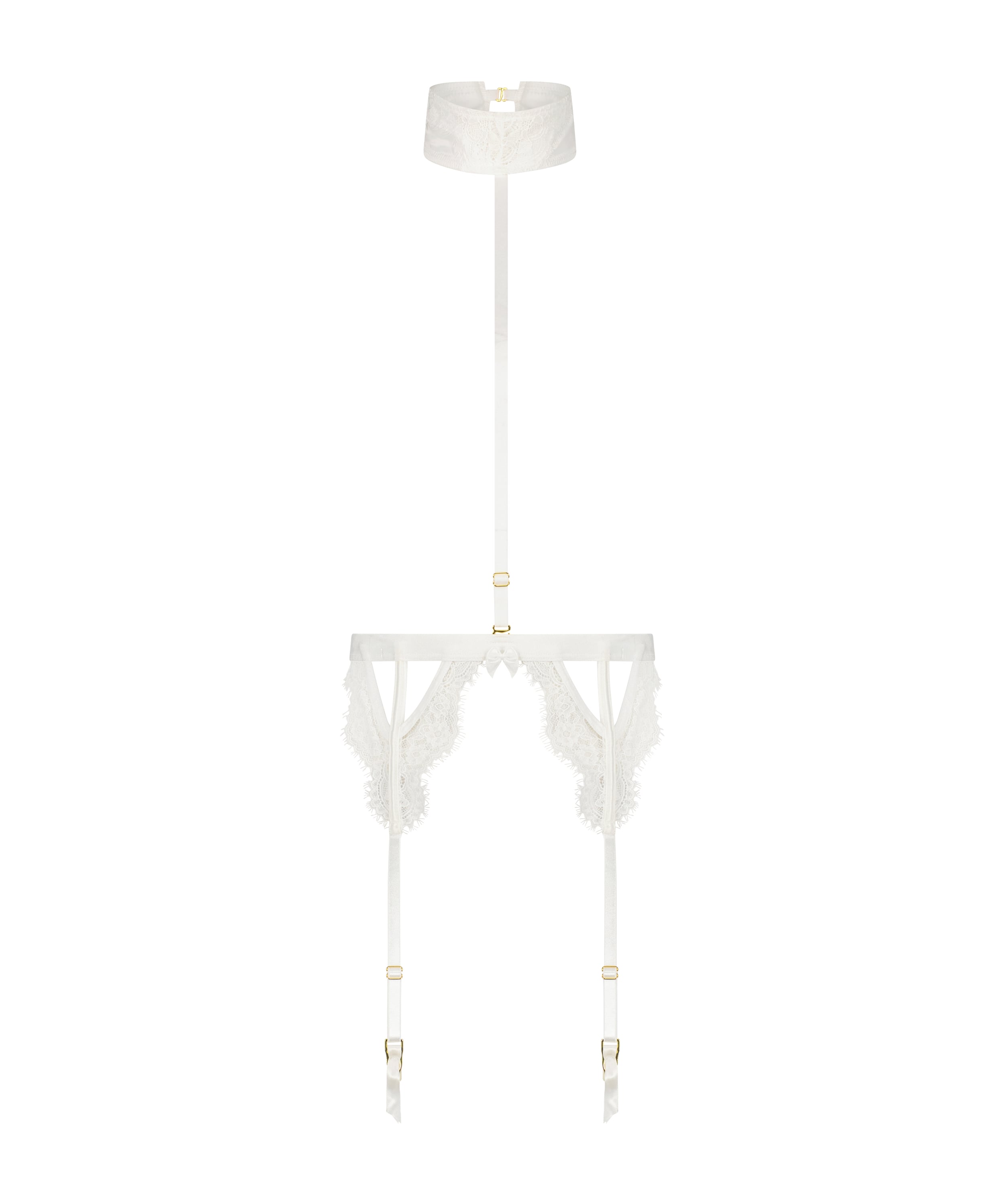 Private Seraphina Suspenders, White, main