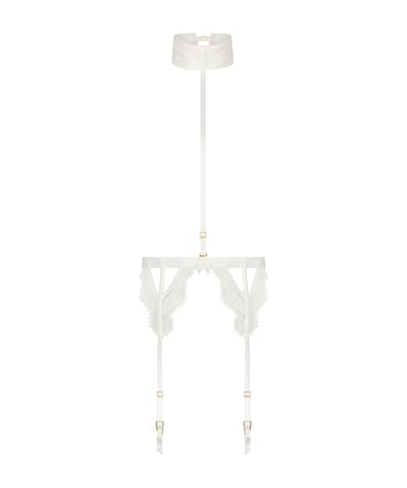 Private Seraphina Suspenders, White