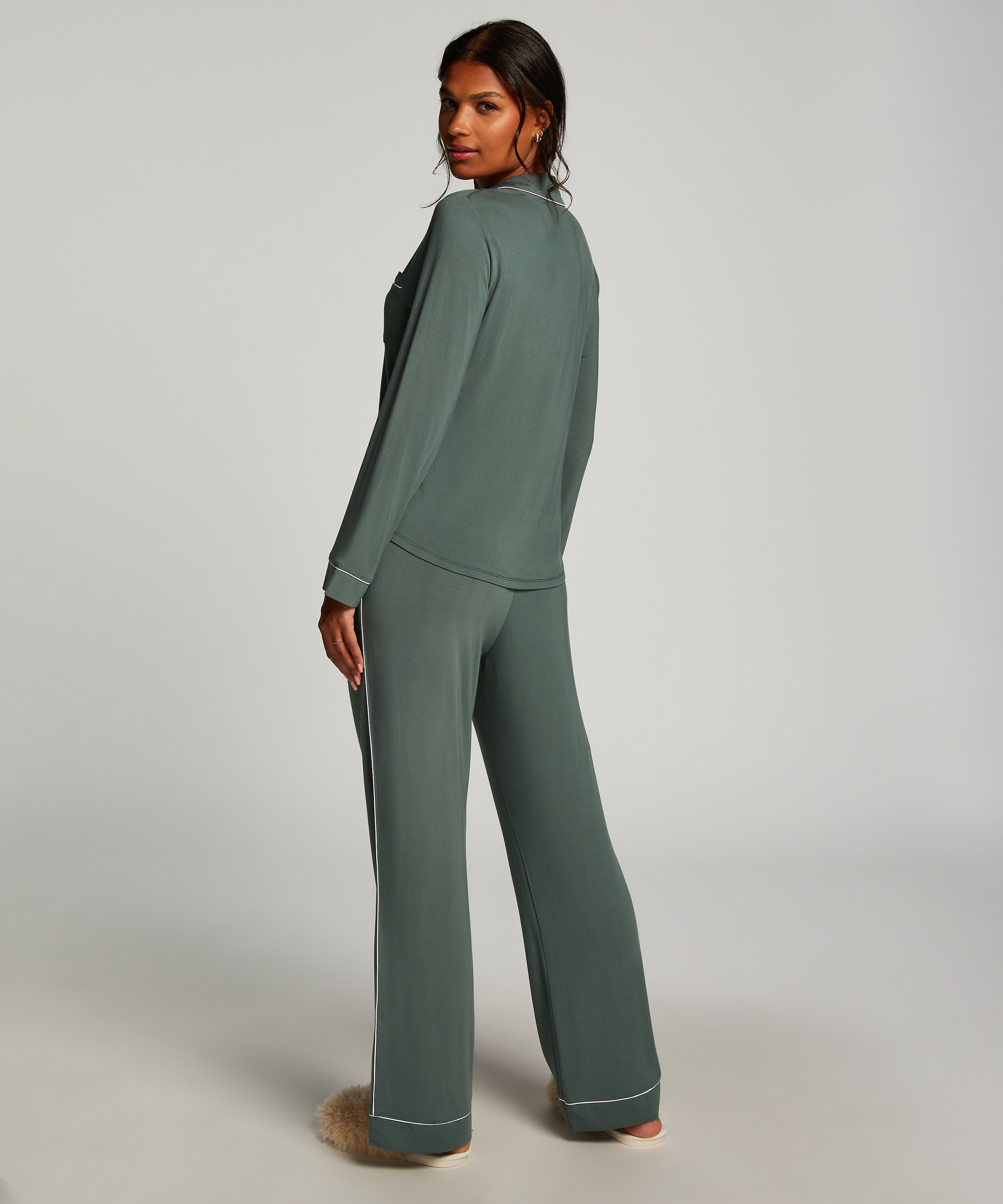 Essential Jersey Pants, Green, main