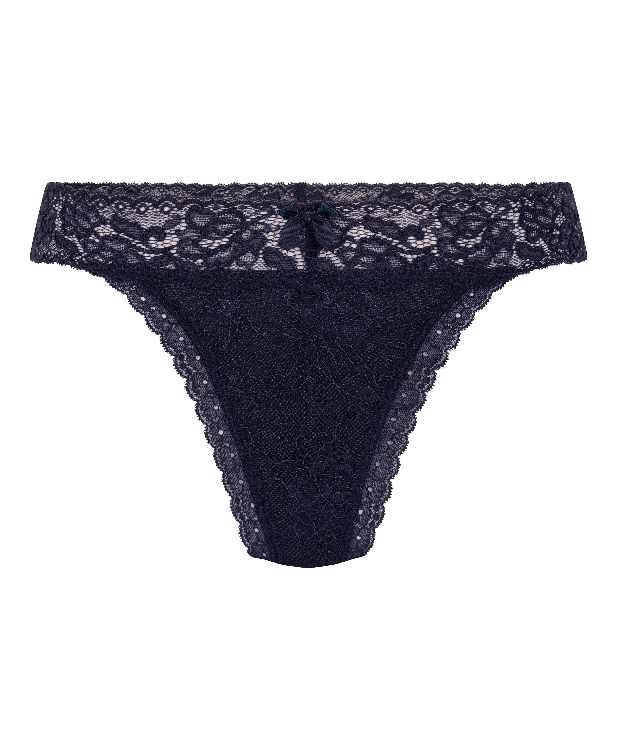 Madison Extra Low Thong, Blue, main