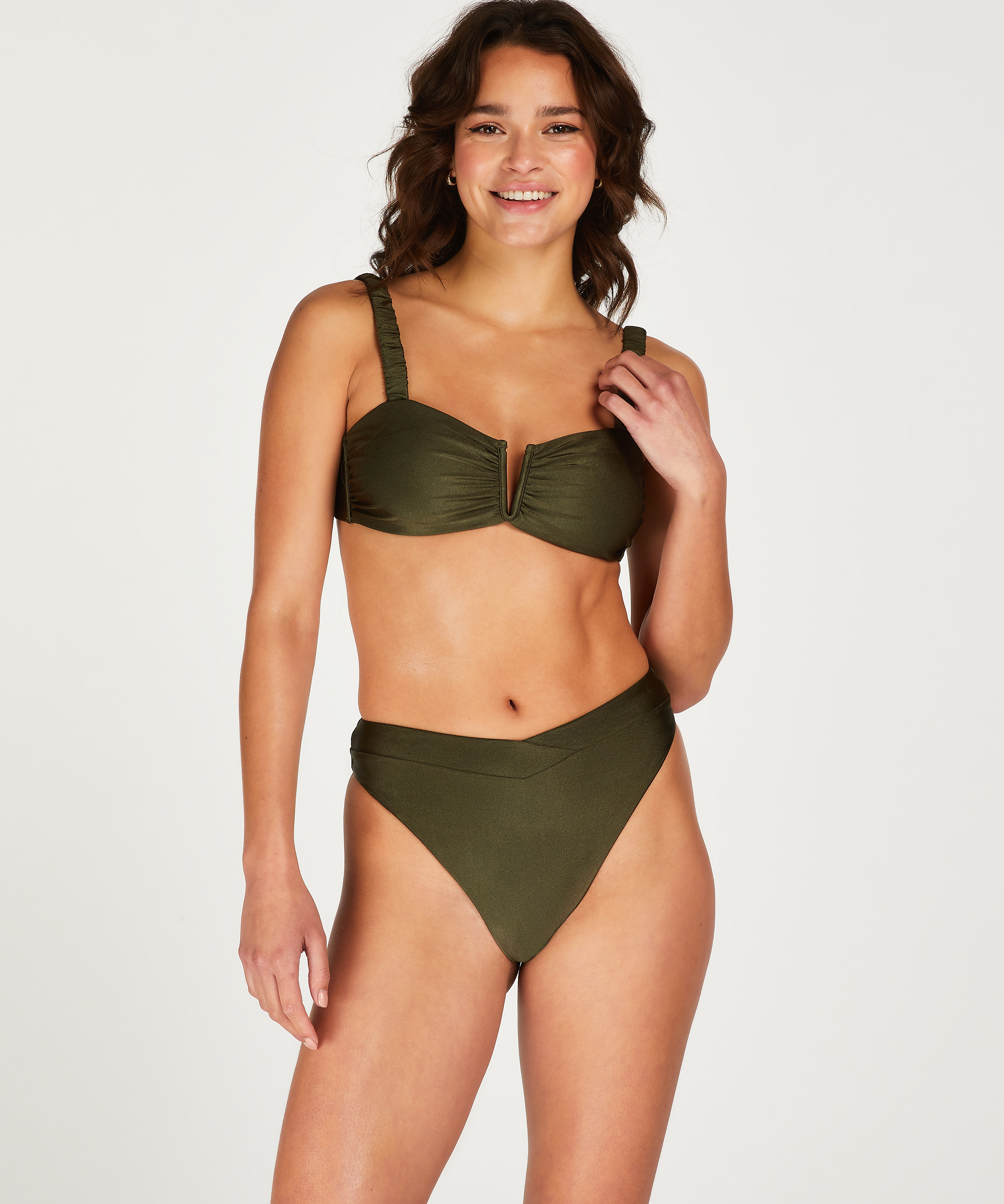 Crete Bikini Bottoms, Green, main
