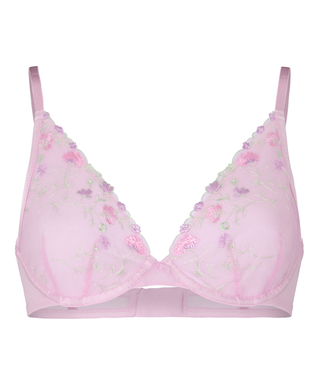 Non-Padded Underwired Bra Eleni, Purple