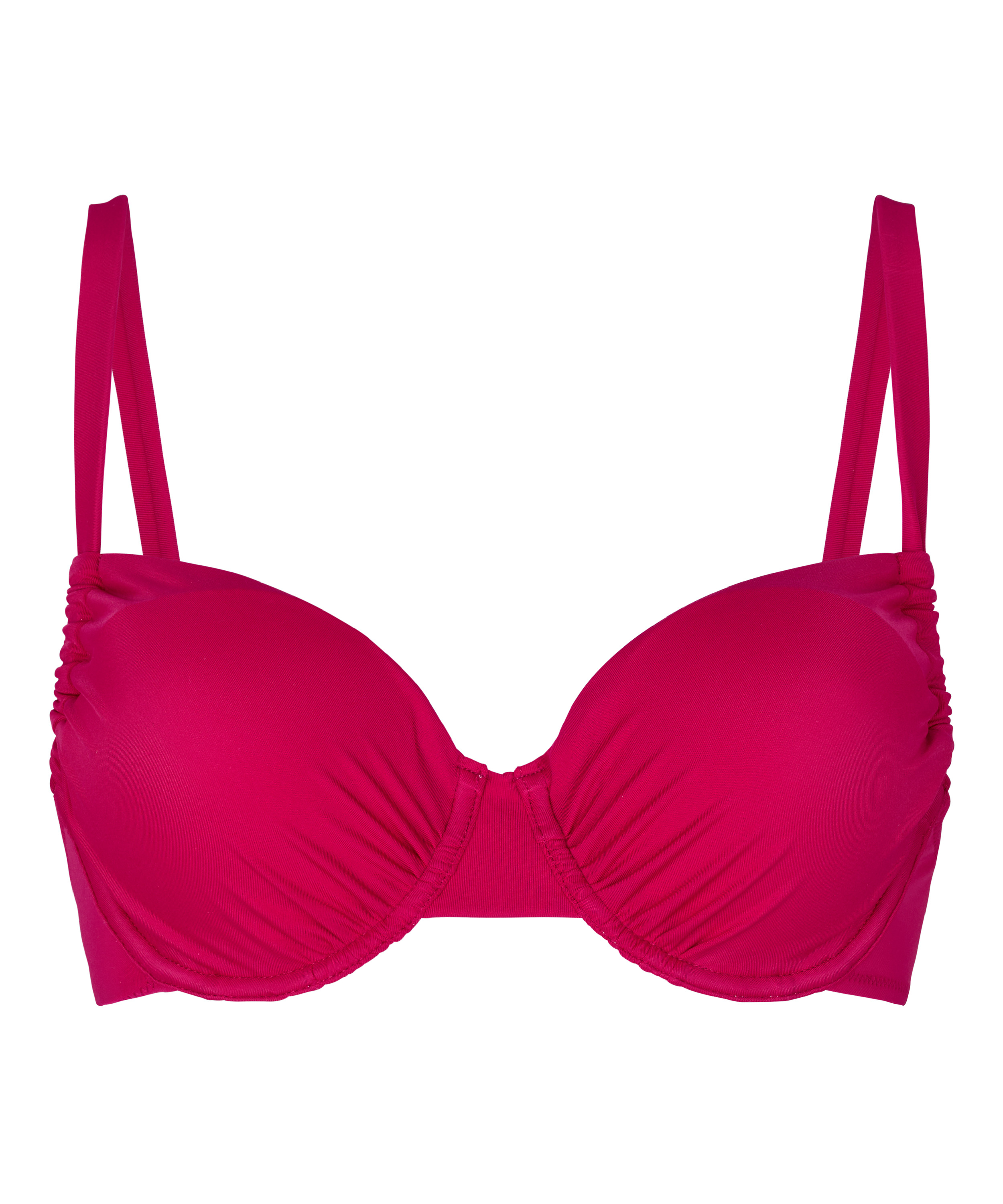 Padded Underwired Bikini Top Bardolino, Pink, main