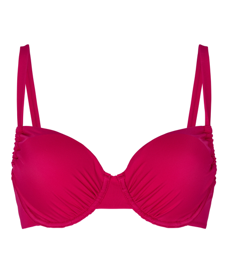 Padded Underwired Bikini Top Bardolino, Pink