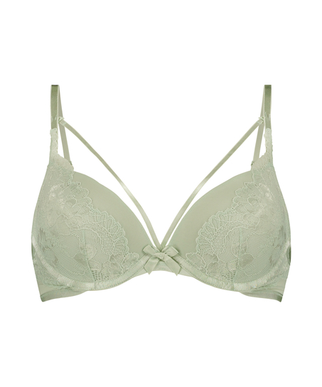 Meghan Padded Underwired Bra, Green