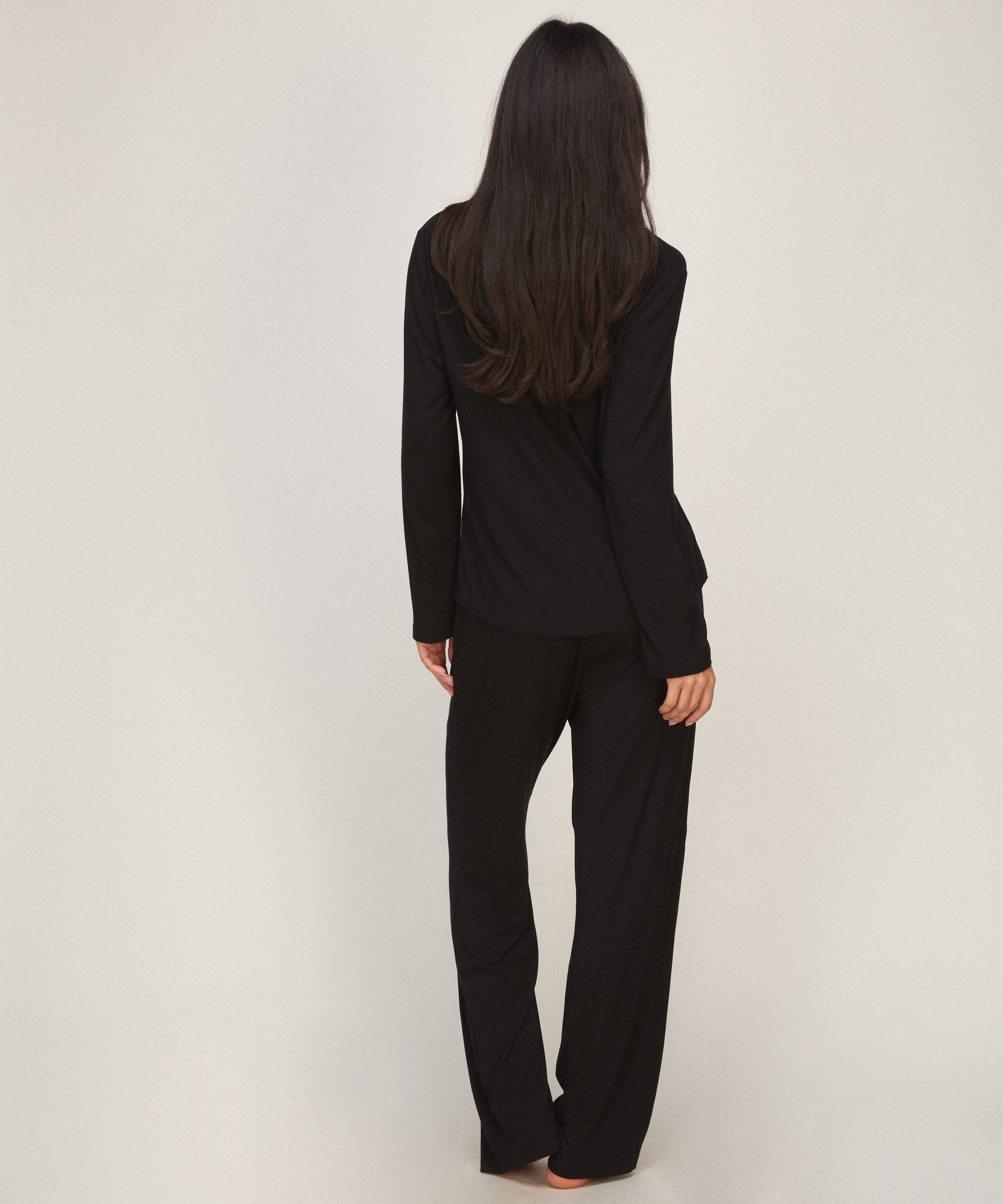 Pyjama Pant Jersey Essential, Black, main