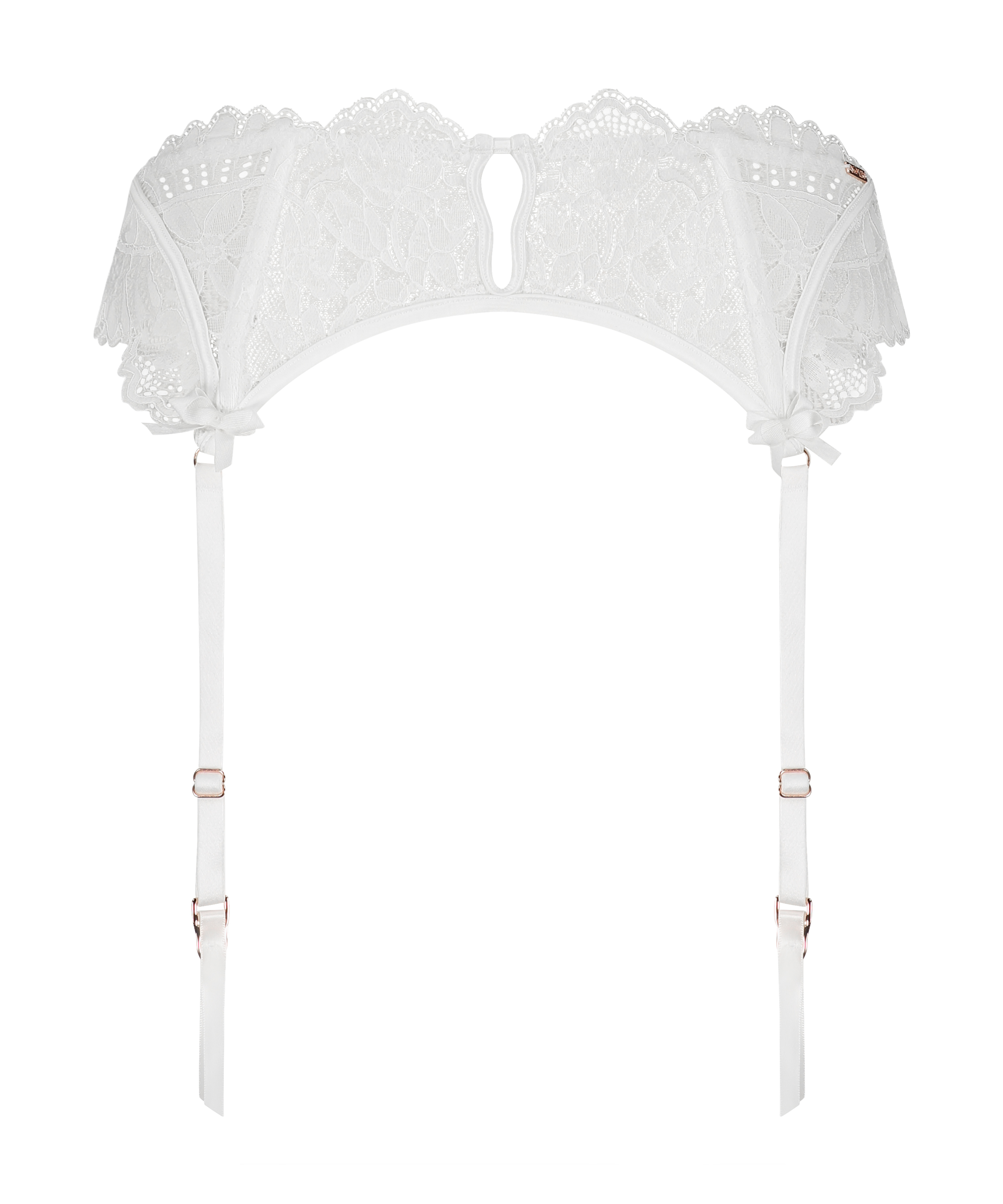 Jamie Suspenders, White, main