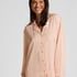 Ayla Satin Long-Sleeved Jacket, Orange