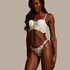 Jamie Padded Underwired Strapless Bra, White