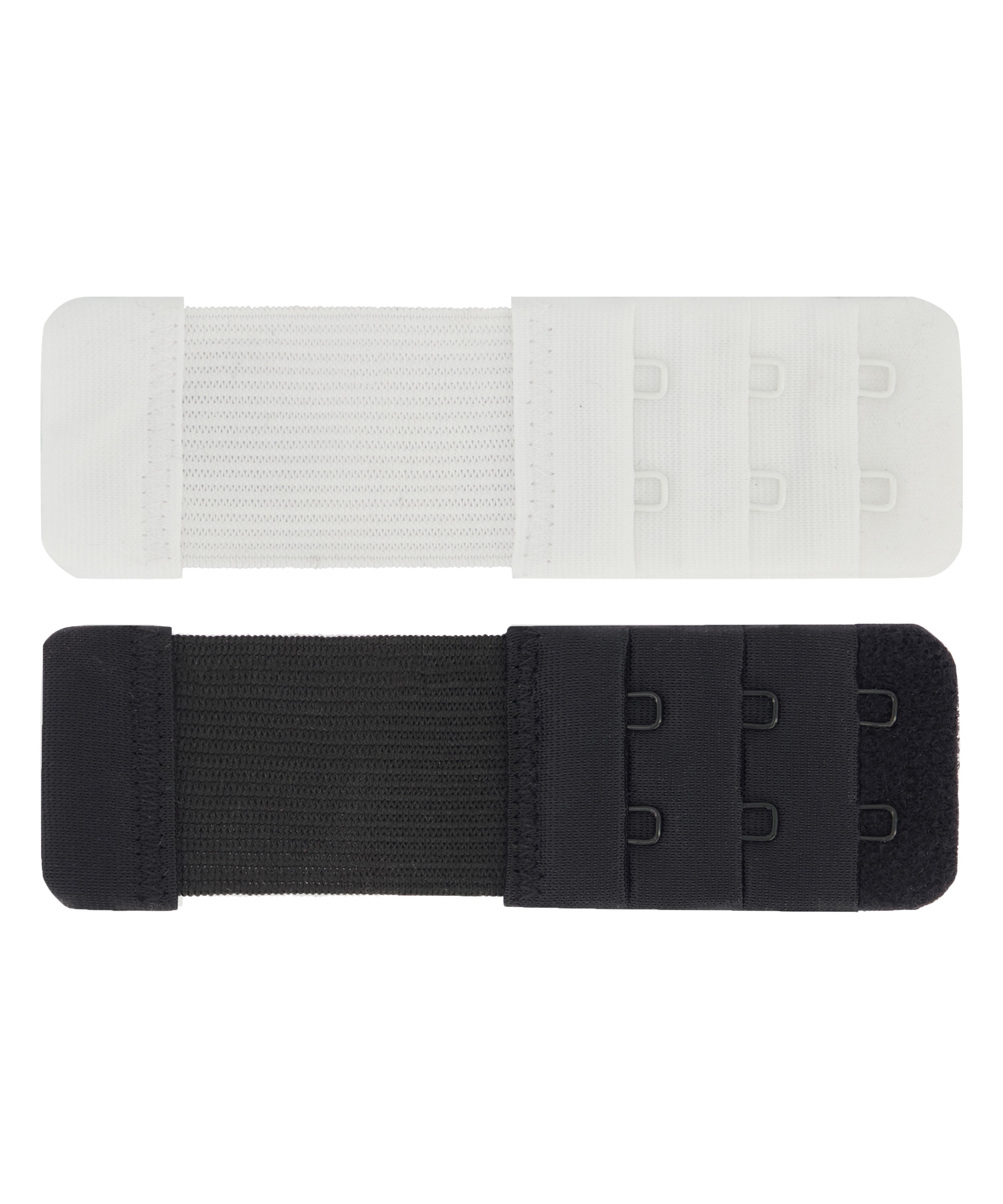 2-Pack Bra Extenders, Black, main