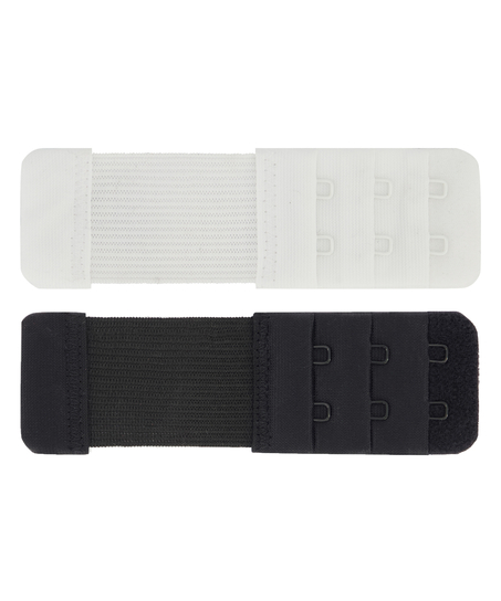 2-Pack Bra Extenders, Black