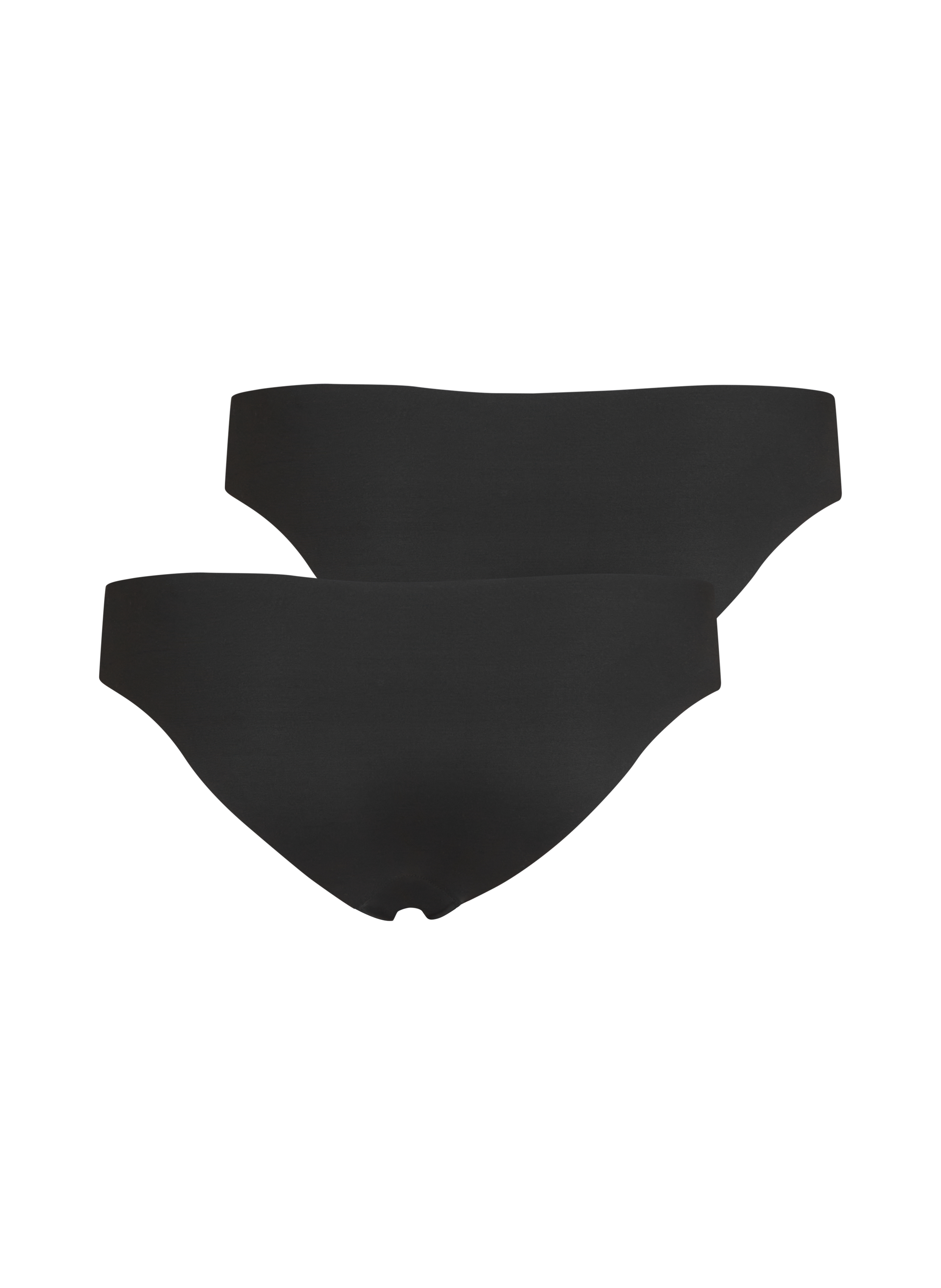3-pack invisible Brazilian, Black, main