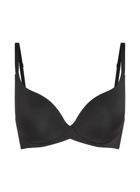Smooth Padded Underwired Bra, Black