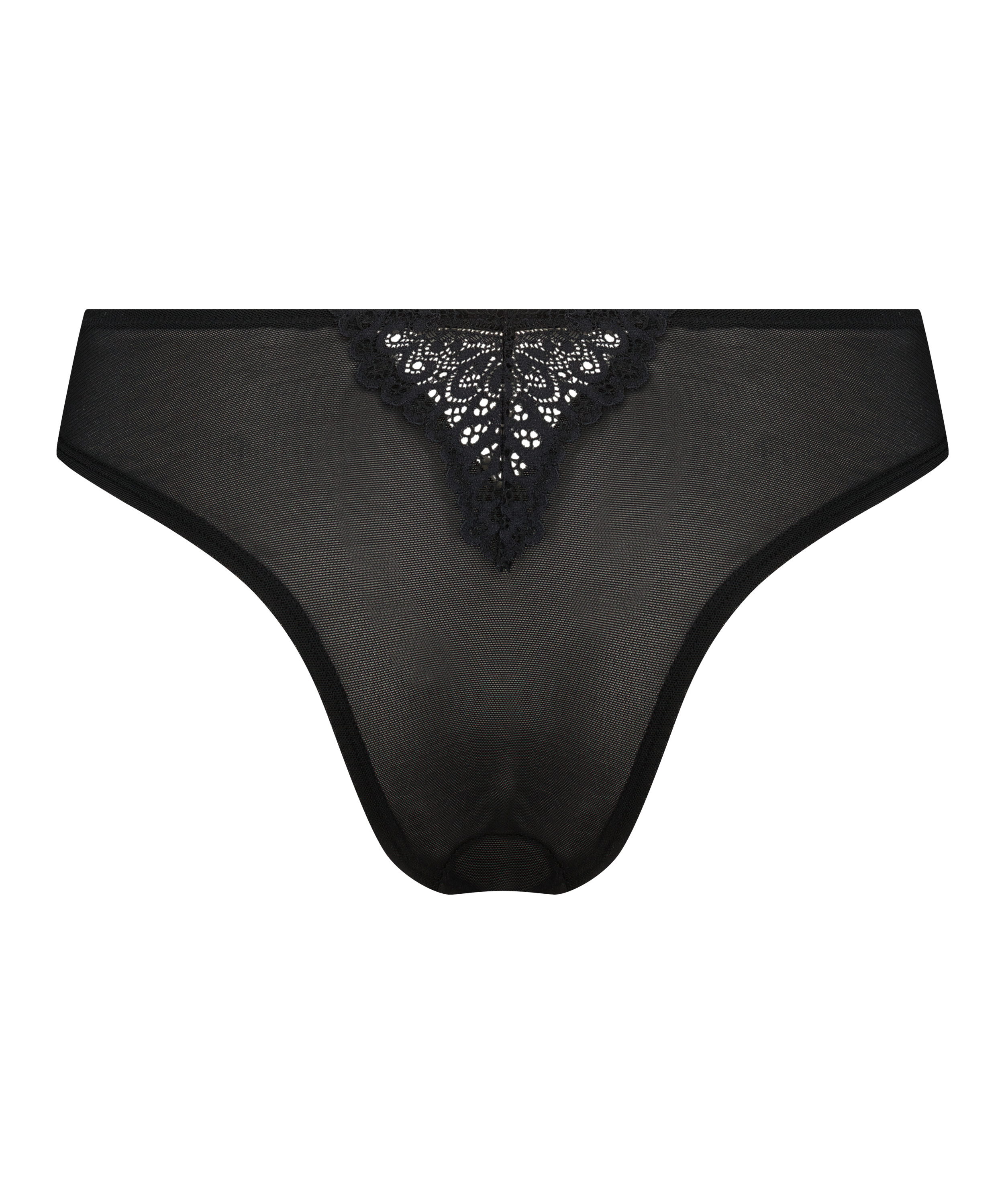 Uma High-Cut Brazilian Knickers, Black, main