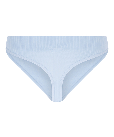 Dianne High Leg Thong, Blue
