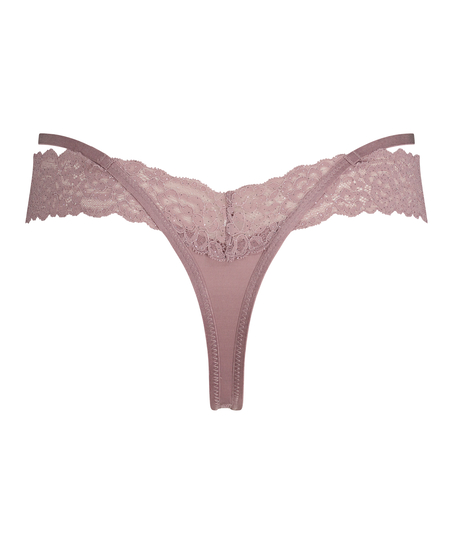 Willow Low RiseThong, Purple