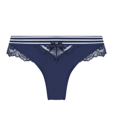 Sully High Leg Brazilian, Blue