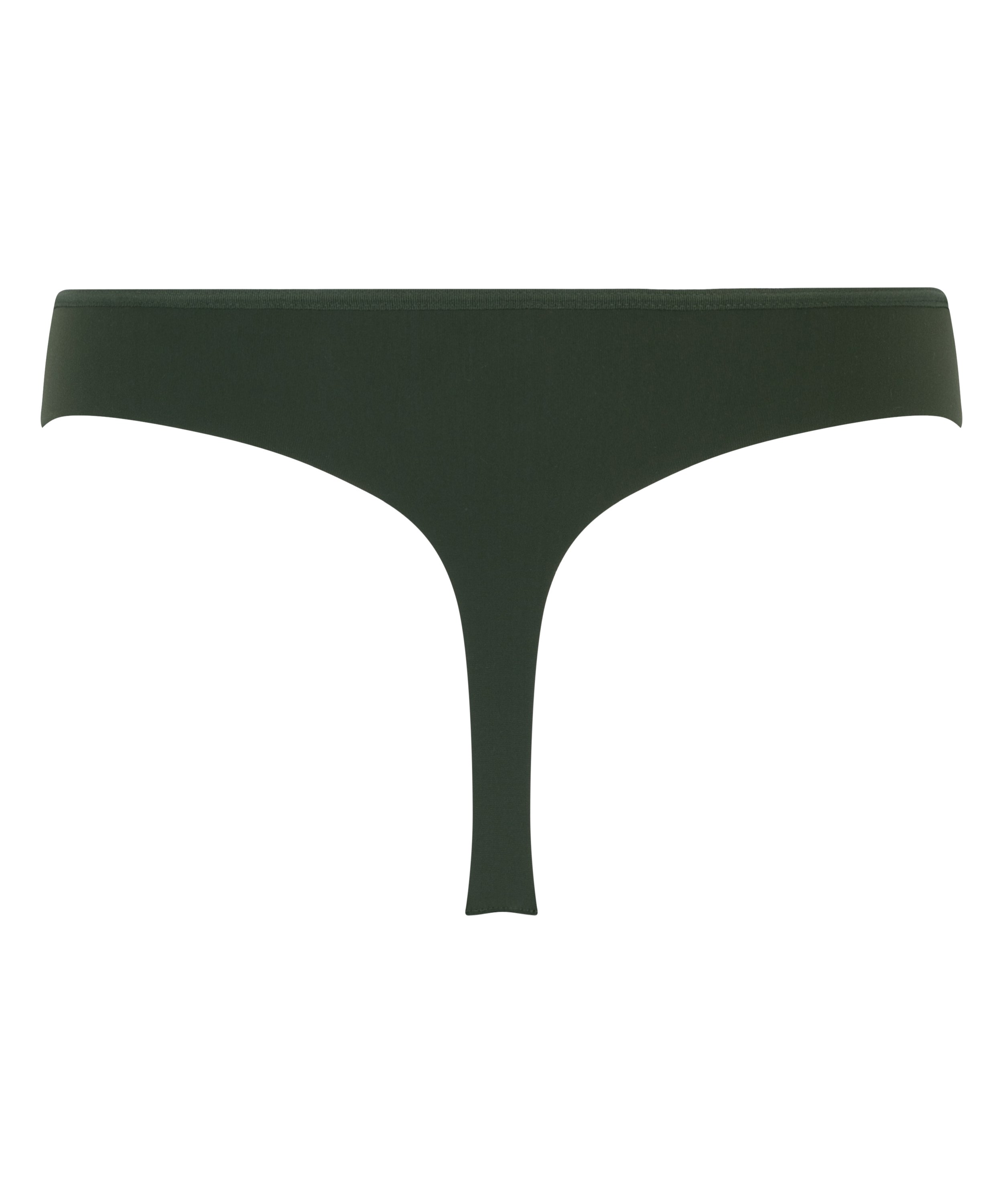 Invisible thong Stripe mesh, Green, main