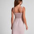 Nora Lace Slip Dress, Pink