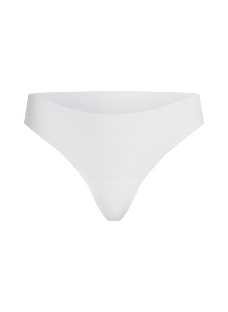 Invisible thong, White