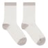 Modal Crew Socks, White