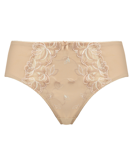 Diva High Knickers, Beige