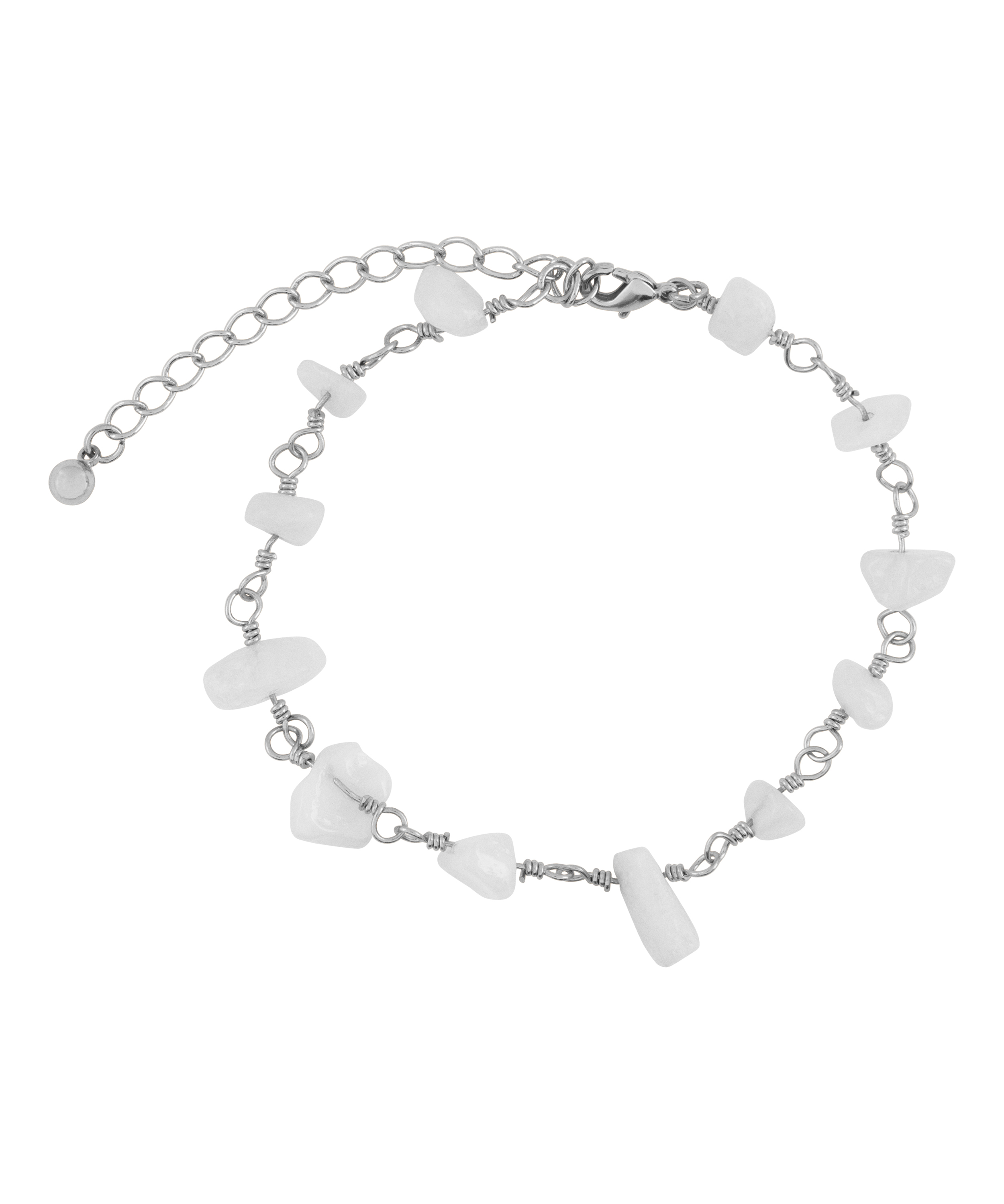 Stone Bracelet, Gray, main