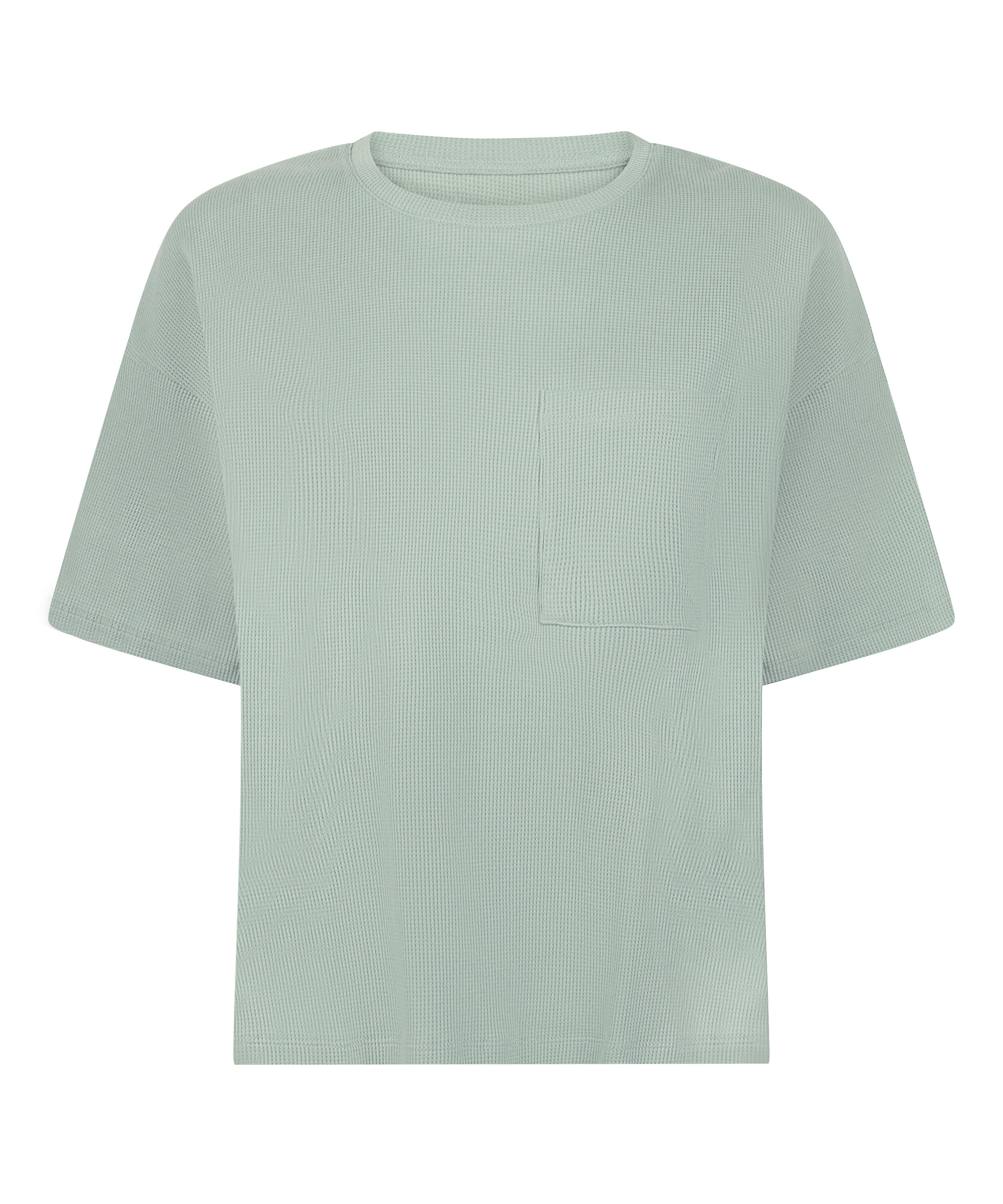 Pyjama Top Waffle, Green