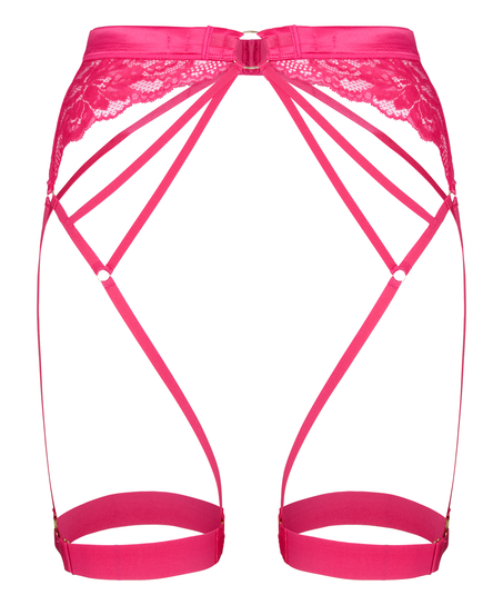Emmeline Suspenderbelt, Pink