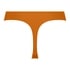 Invisible Stripe Mesh Thong, Orange