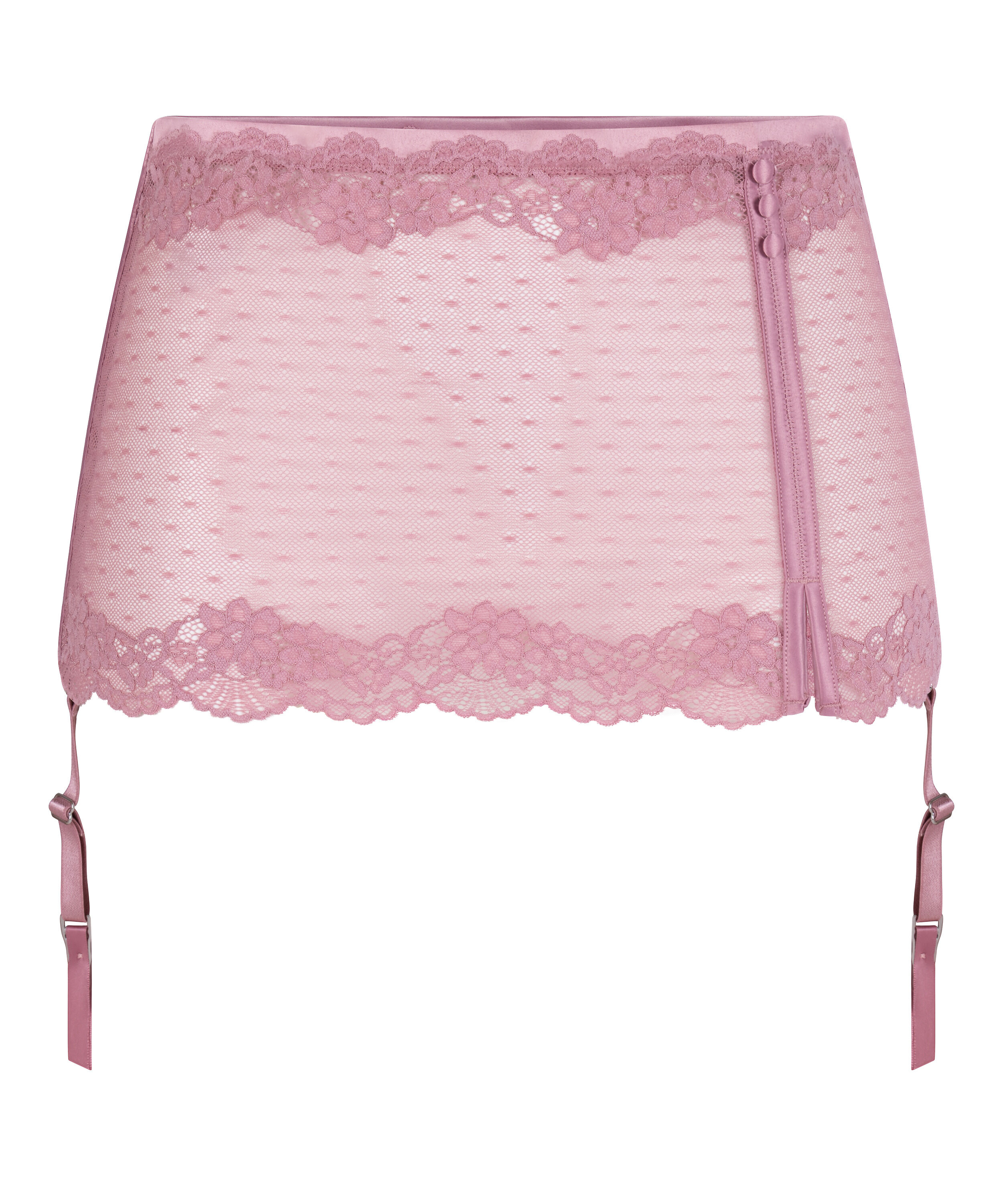 Laila Suspenderbelt Skirt, Pink