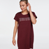 Round Neck Nightshirt, Red