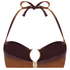 Janiero Bandeau Bikini Top, Purple
