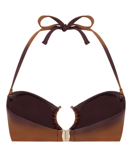 Janiero Bandeau Bikini Top, Purple